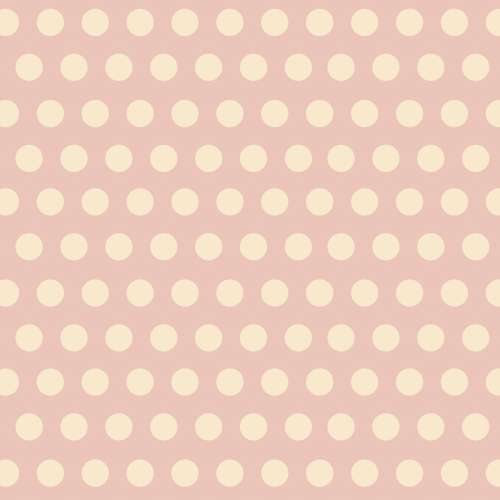 Printed Wafer Paper - Large Pink Dots - Click Image to Close